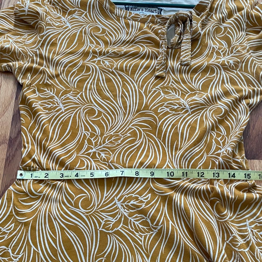 Beautiful Jersey Knit Casual Dress in Straw color - Picture 8 of 8